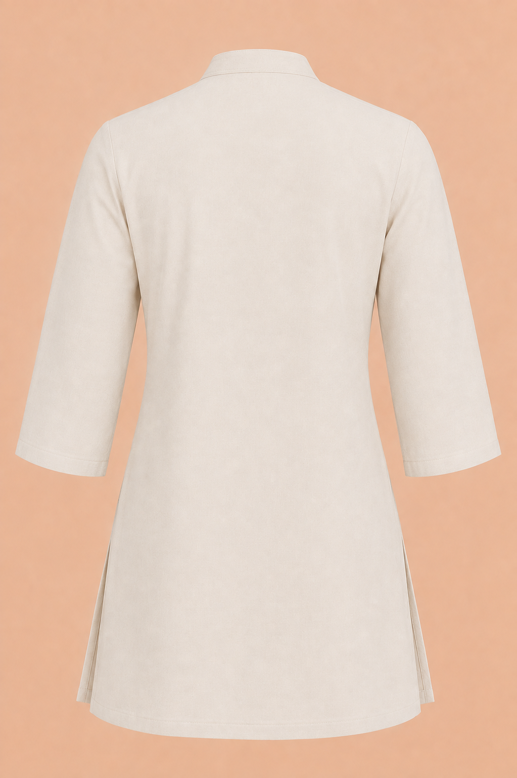 KANSO Short Kurta | Supercombed Cotton & European Flax Linen