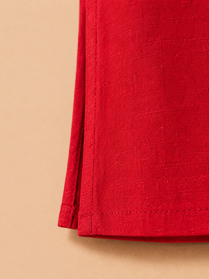 KANSO Short Kurta | Supercombed Cotton & European Flax Linen