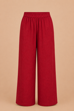 KANSO Straight-Fit Palazzo Pants