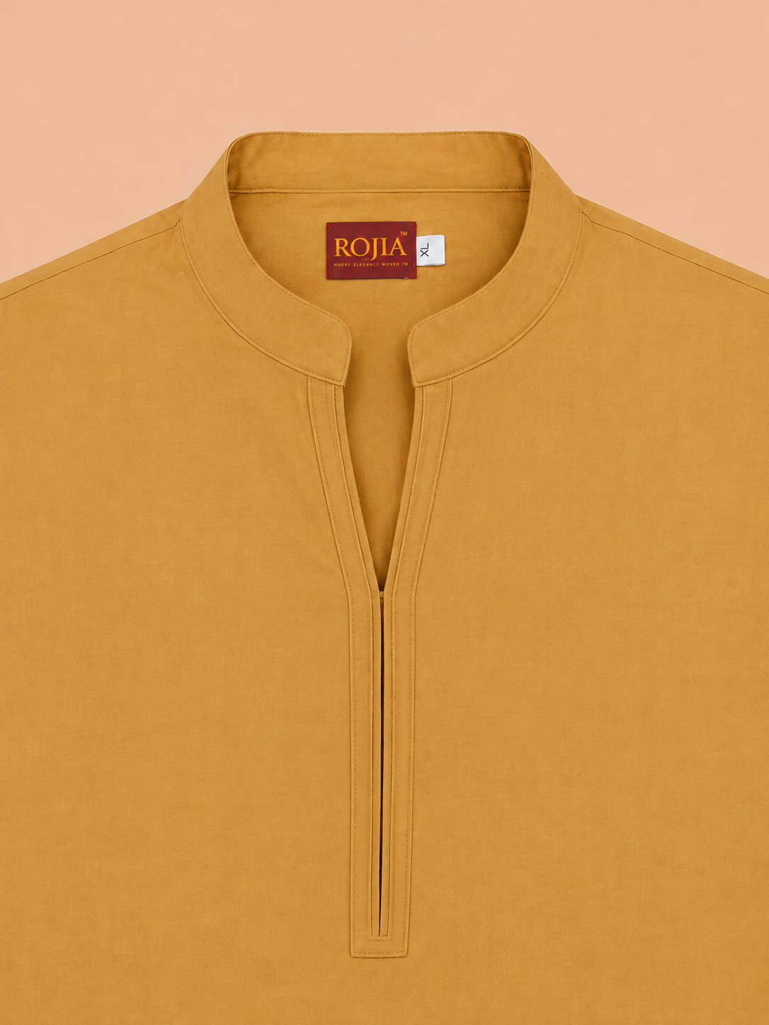 KANSO Short Kurta | Supercombed Cotton & European Flax Linen