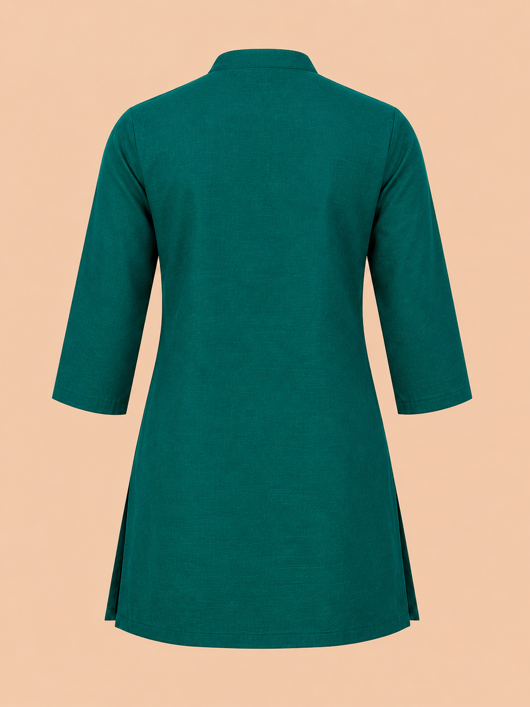KANSO Short Kurta | Supercombed Cotton & European Flax Linen