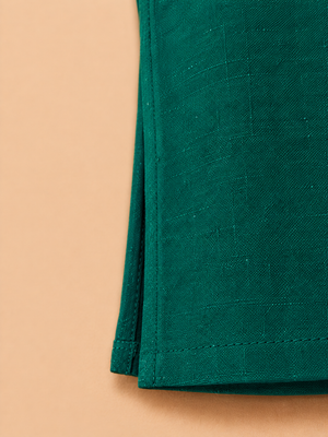 KANSO Short Kurta | Supercombed Cotton & European Flax Linen